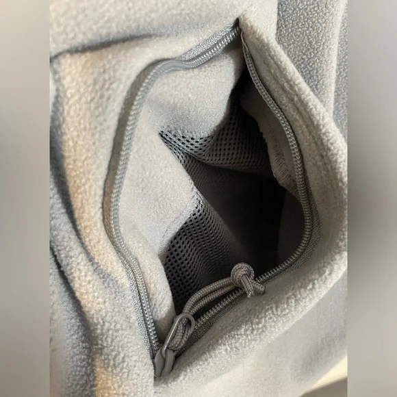 Columbia Women's Ali Peak Fleece Tunic Size Medium Light Blue / Gray Soft Cozy - Picture 7 of 10